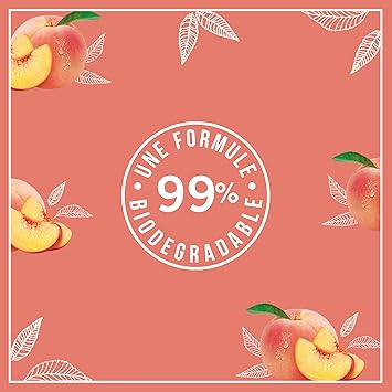 Le Petit Marseillais ExtraGenle Shower Gel Organic White Peach Organic Nectarine 250ml - Image 2