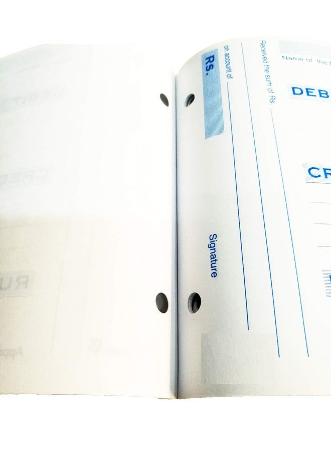 LRS Voucher Pad Prepunched - for Business, Institutes, Offices etc. - 80 Sheets - Elegant Design - 70 GSM Paper (Pack of 6) - Image 2