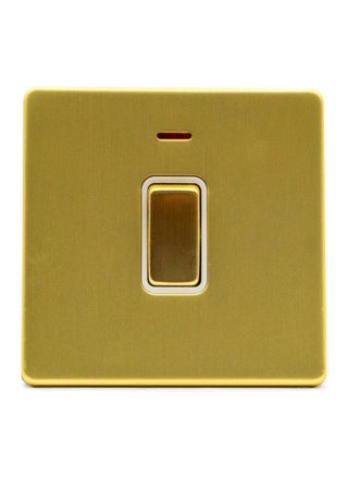 ADMORE Modern Single Light Switch with LED Indicator, Square Gold Brushed Metal Faceplate - pzsku/ZC8D00230DAC3FA5D5DFCZ/45/1748440402/d5c1a84a-63e2-4938-a1a9-b30fe640f856