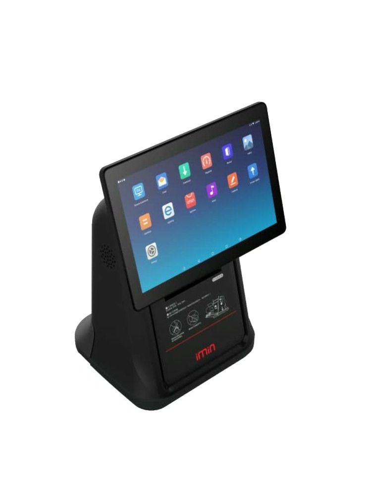 Imin D4 هو نقطة بيع مكتبية عالية الأداء ومتعددة الوظائف مع وظيفة الطباعة - جهاز فقط - Image 2