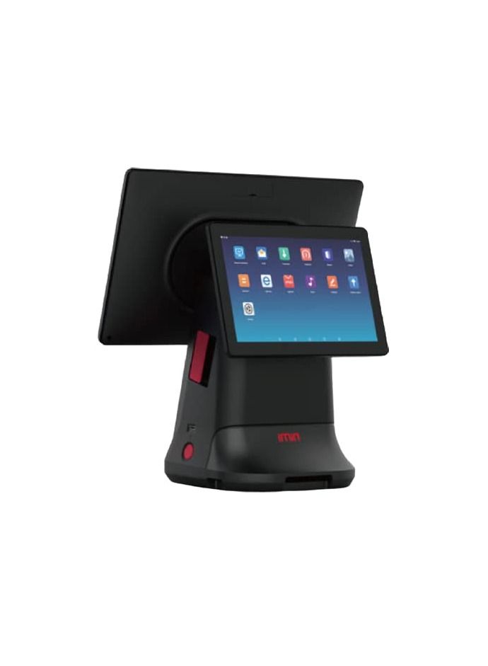 Imin D4 هو نقطة بيع مكتبية عالية الأداء ومتعددة الوظائف مع وظيفة الطباعة - جهاز فقط - Image 3