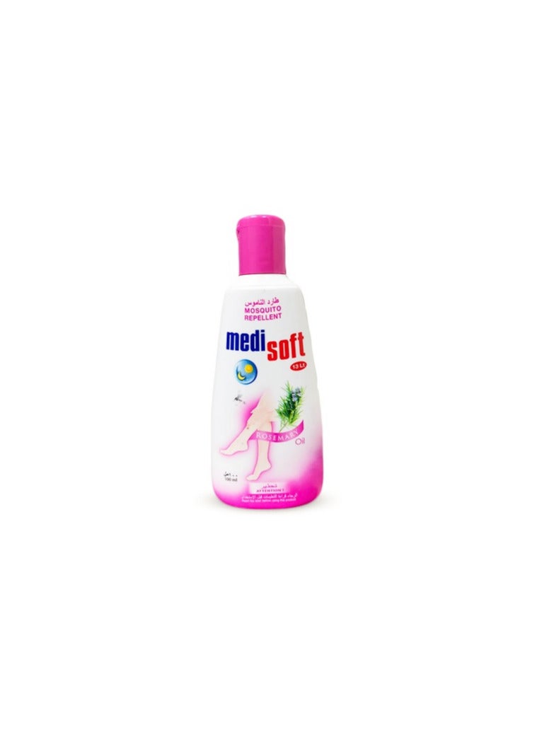 ميدي سوفت طقم مكونة من 6 عبوات من طارد البعوض برائحة الروزماري، سعة كل منها 100 مل - Image 2