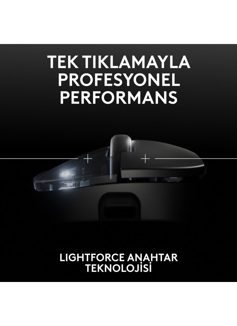 Logitech G Pro x Superlight 2 Dex Lightspeed Hero 2 32K DPI Sensor Wireless Gaming Mouse for PC/Mac, Black  - Image 3