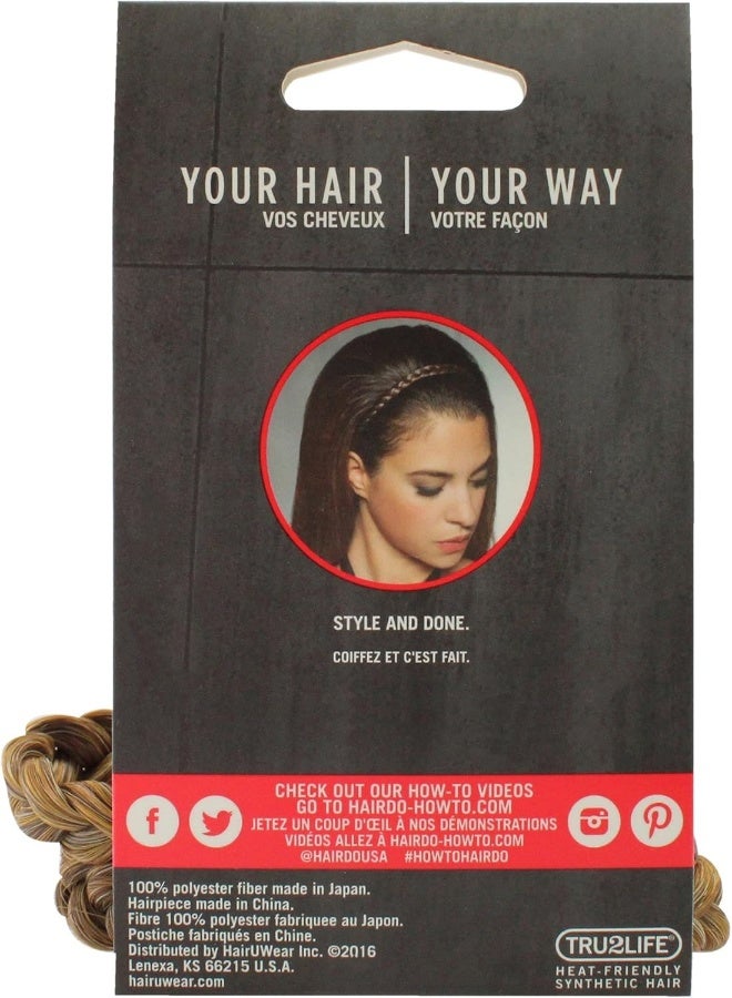 hairdo French Braid Band - Buttered Toast - Image 2