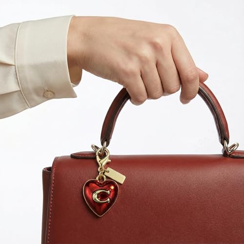 SOPKTA Bag Charms Keychain - Cute Purse Charms for Handbags，Purse Accessories For Women - Love-C-RED - Image 5