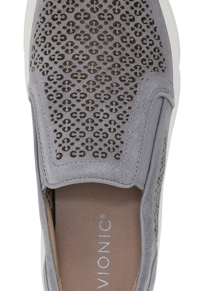 Vionic Kimmie Perf Women's Slip-On Supportive Sneaker in Slate - Image 4