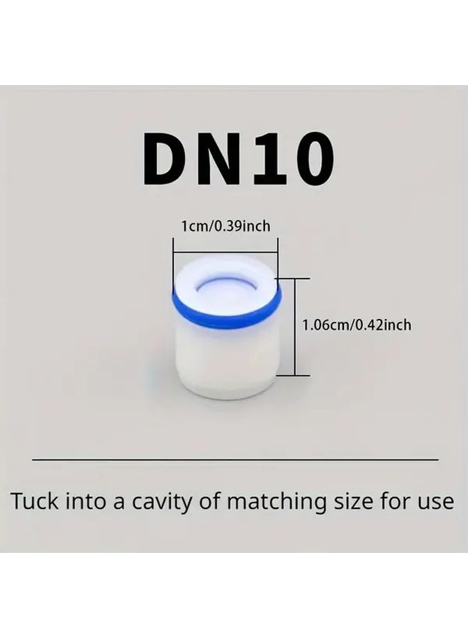Plastic Non Return Valve Spring Check DN 10 for Aquarium Garden Irrigation Water Meter Plumbing - Image 2