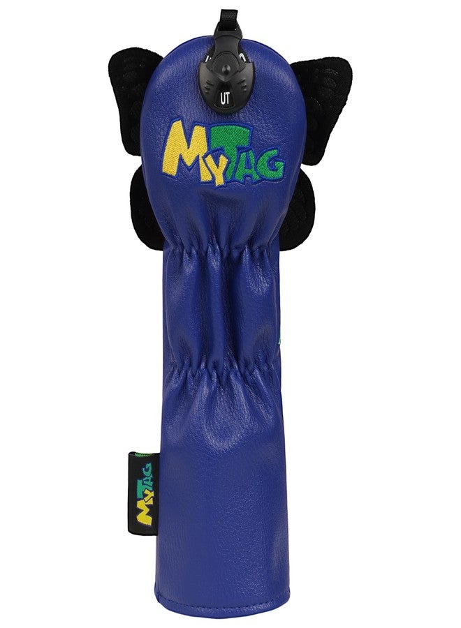 mytag Butterfly Patch Golf Club Covers, Golf Head Covers for Woods and Driver 3D Craft Blue Headcover (Hybrid Cover) - Image 3