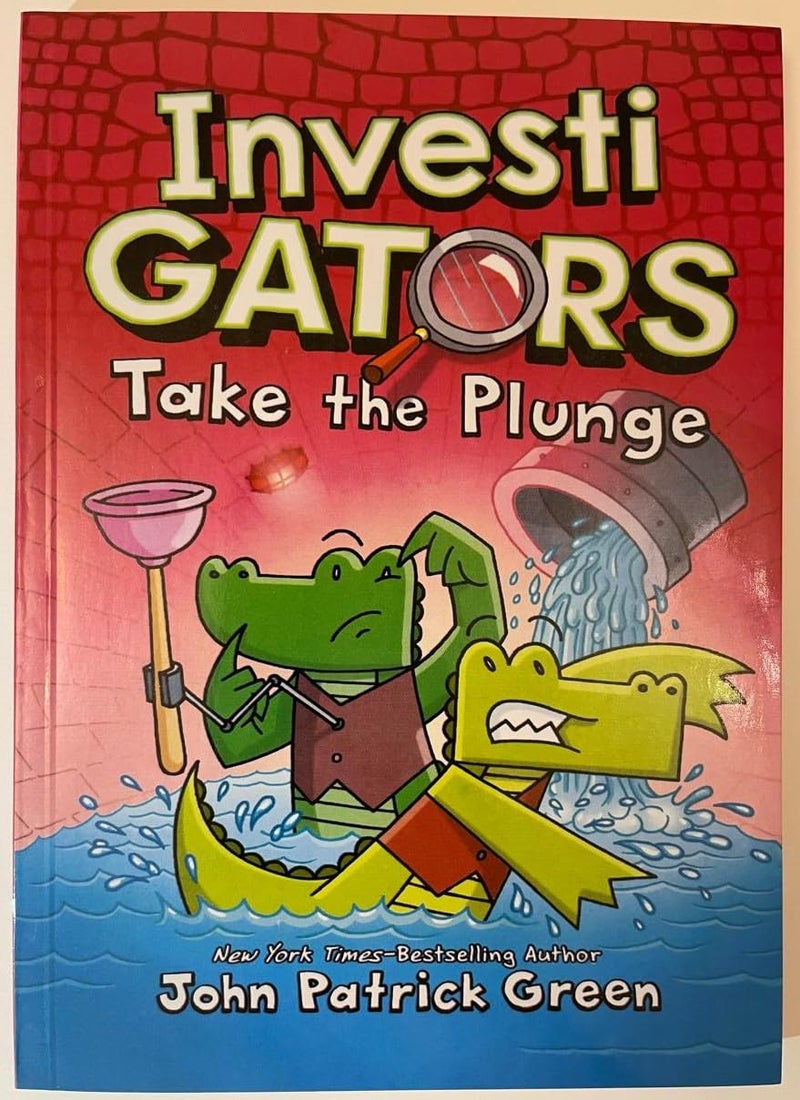 Investigators Books - Take the Plunge - Funny Detective Mystery Adventure Stories | English Comic Story Style Chapter Book for Boys & Girls | Engaging Reading Series for Kids Ages 7–12