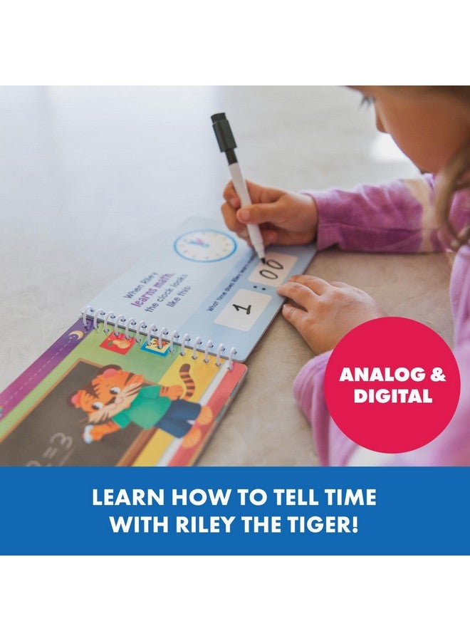 Educational Insights Time to Learn Telling Time Activity Set - Kids Clock Toy, Teaching Clock for Kids Games, Practice How to Tell Times on Analog & Digital Clocks, Fun Classroom Resource, Ages 6+ - Image 2