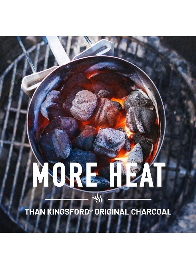 Kingsford High Heat All Natural Original Charcoal Briquettes Dark Grey 12 lb 8090220  - Image 5