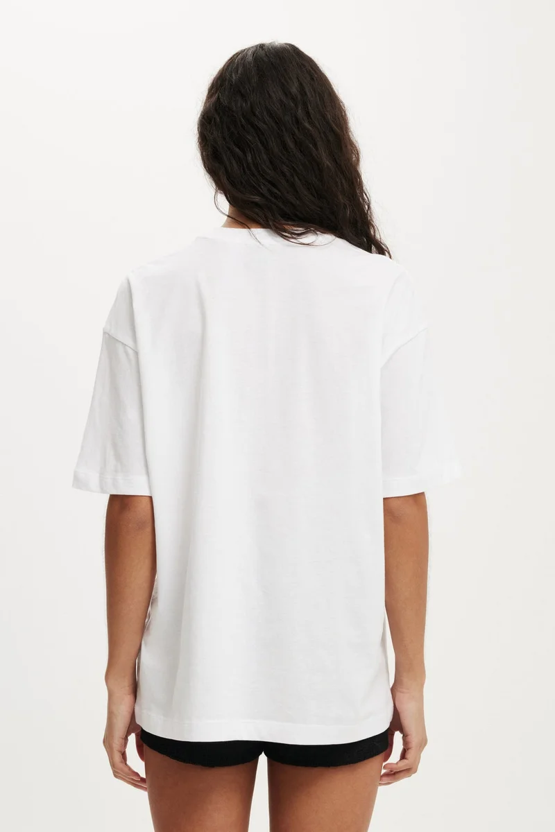Cotton On  THE LCN MUSIC BOXY GRAPHIC TEE for Women | Best Price UAE