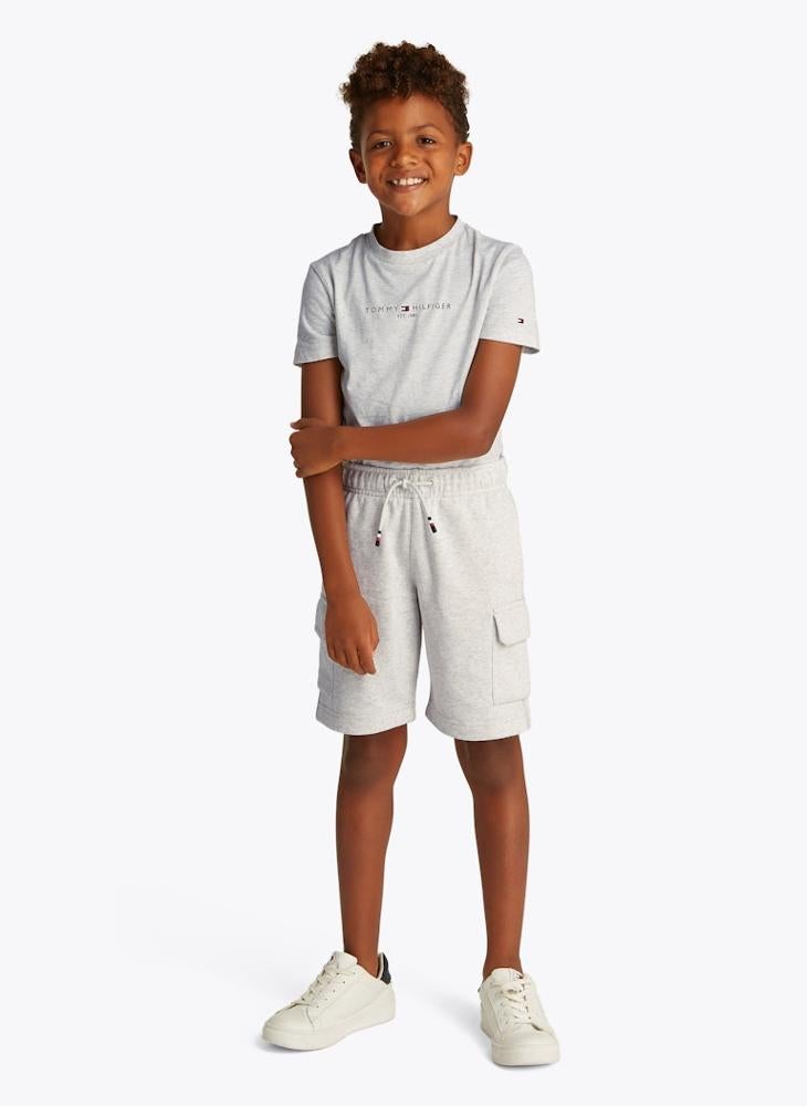 TOMMY HILFIGER - Kids T-Shirt & Cargo Shorts Set - Image 1