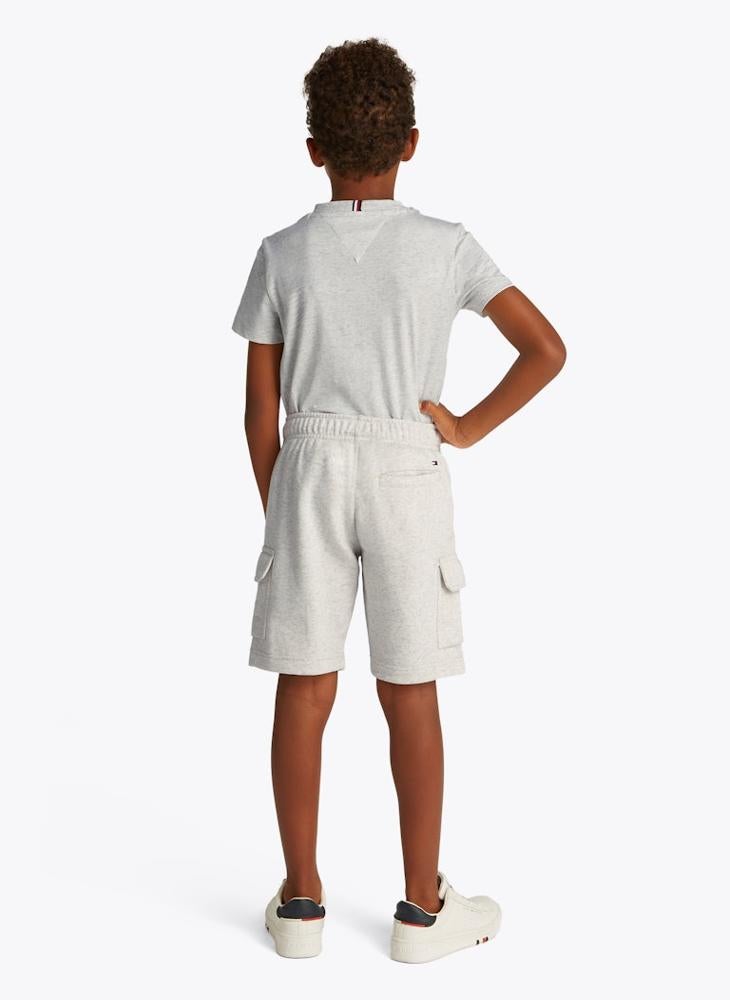 TOMMY HILFIGER - Kids T-Shirt & Cargo Shorts Set - Image 1