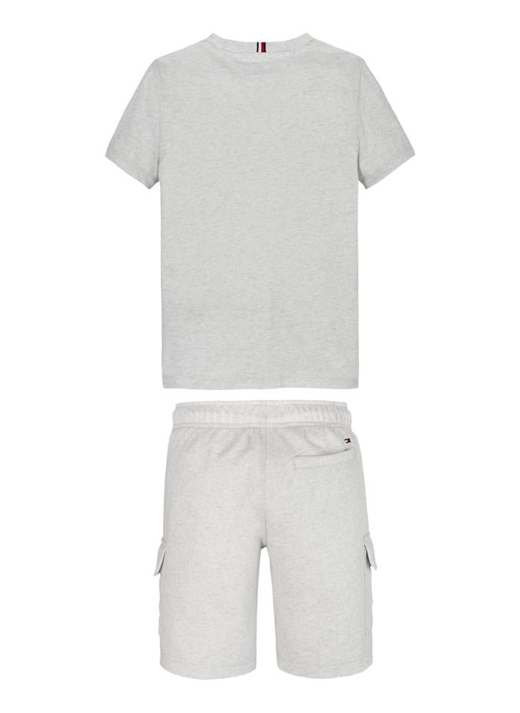 TOMMY HILFIGER - Kids T-Shirt & Cargo Shorts Set - Image 1