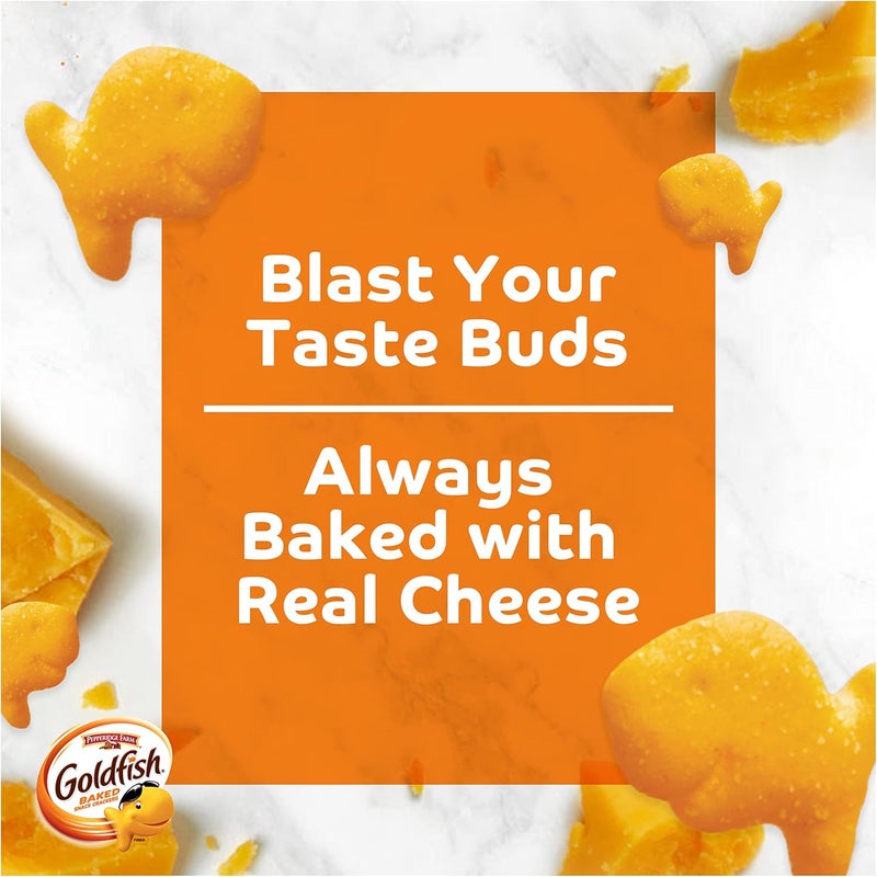 Goldfish Pepperidge Farm Flavor Blasted Cheddar Jack'd Crackers, 6.6 oz Bag - Image 4