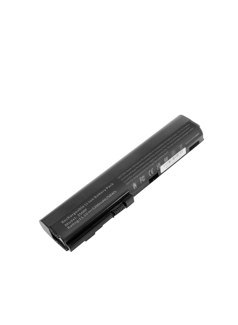 Terabyte REPLACEMENT  5200mAh Laptop Battery for H-P Elitebook 2560p 2570p SX03 SX06 632423-001 HSTNN-DB2K - Image 1