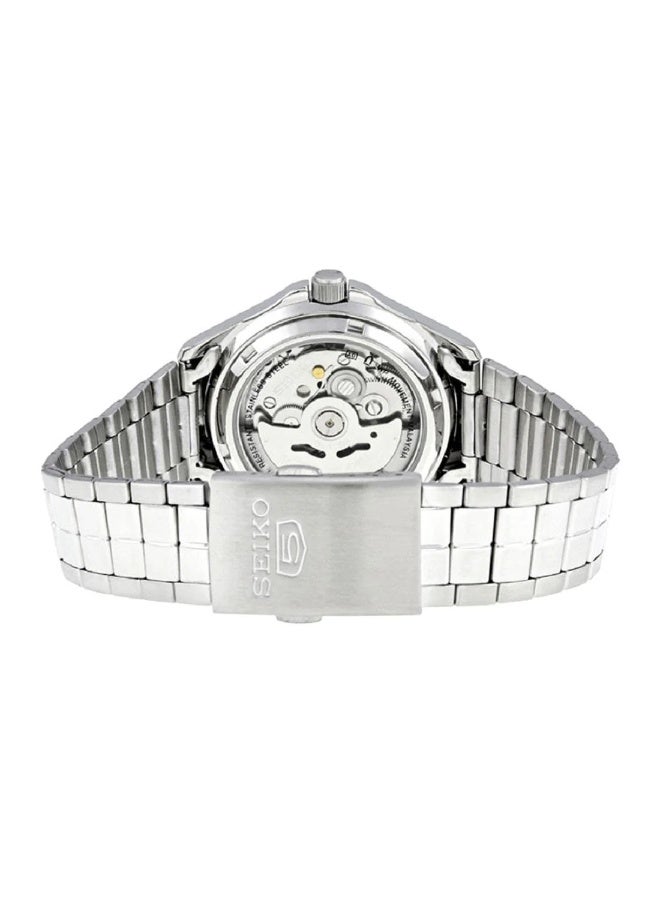 SEIKO Series 5 Automatic Silver Dial Men's Watch SNKK87K1 - Image 4