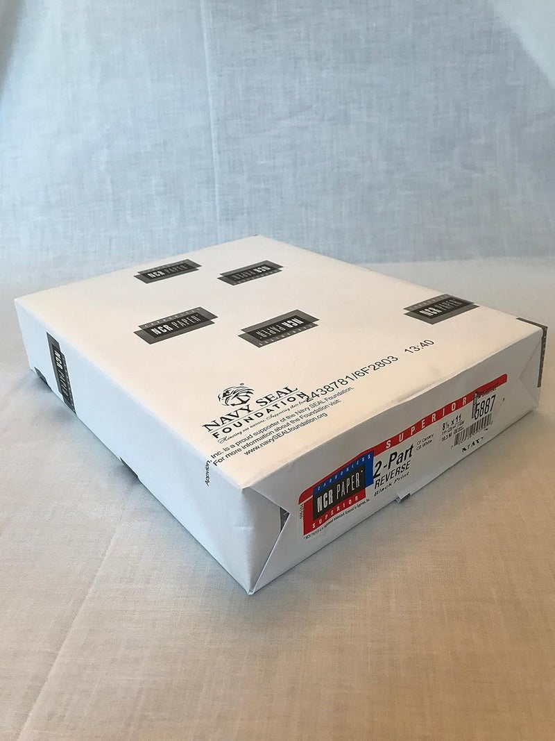 NCR 250 Sets, Paper, 5887, Collated 2 Part (White, Canary), Letter Size Carbonless Paper Appleton - Image 4