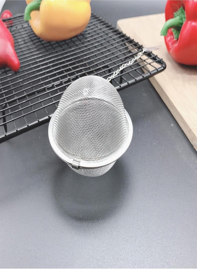 Qintreesify Stainless Steel Mesh Tea Ball, Extra Fine Mesh Tea Infuser for Loose leaaf Tea, Premium Tea Filter Tea Interval Diffuser, Tea Strainers Tea Infuser Strainer Filters for Tea (7CM) - Image 5