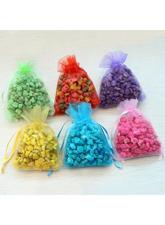 4pcs Assorted Aromatic Stone Sachets Long Lasting Deodorizing Wood Pellets For Car And Home - Image 3