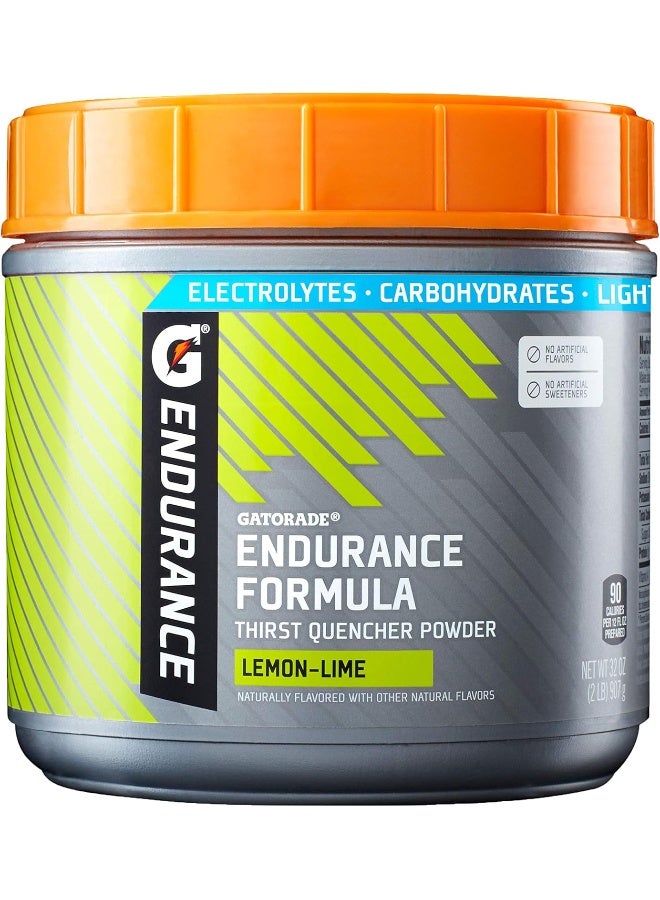 Gatorade Endurance Formula Powder, Lemon-Lime, 32 Ounce - Image 1