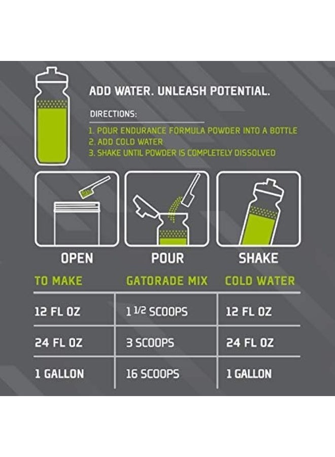 Gatorade Endurance Formula Powder, Lemon-Lime, 32 Ounce - Image 5