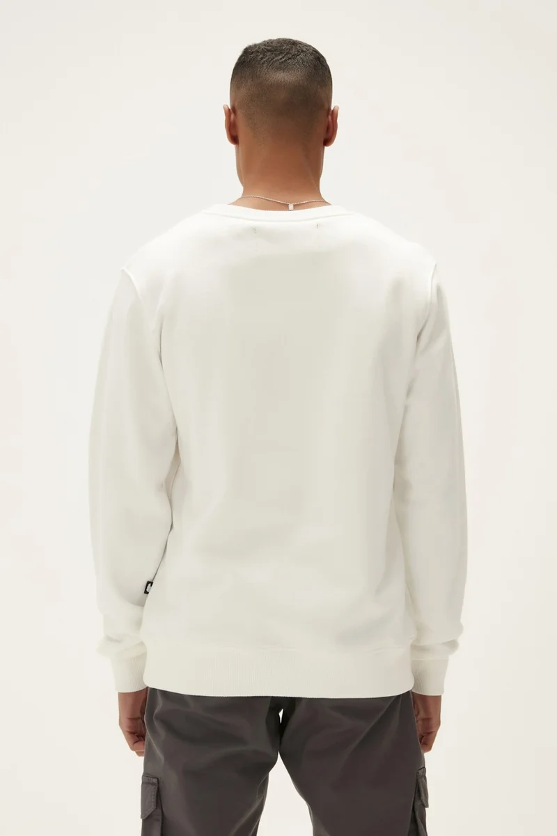 باد بير Men's Off-White Sweatshirt You Know Crewneck