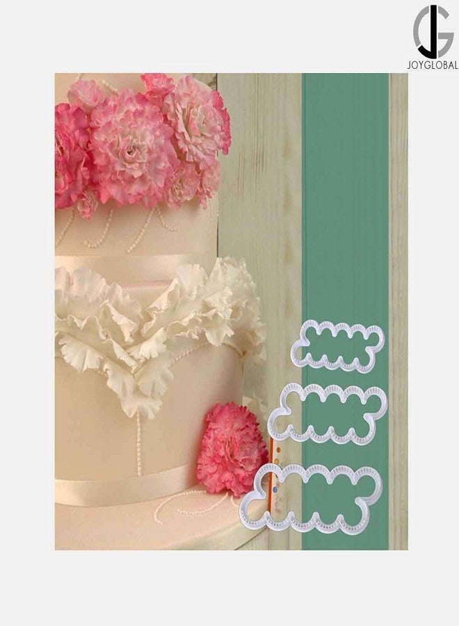 JoyGlobal The Easiest Rose Ever Cutter for Cake Decorating Set of 3 Cake Decorating - Image 4