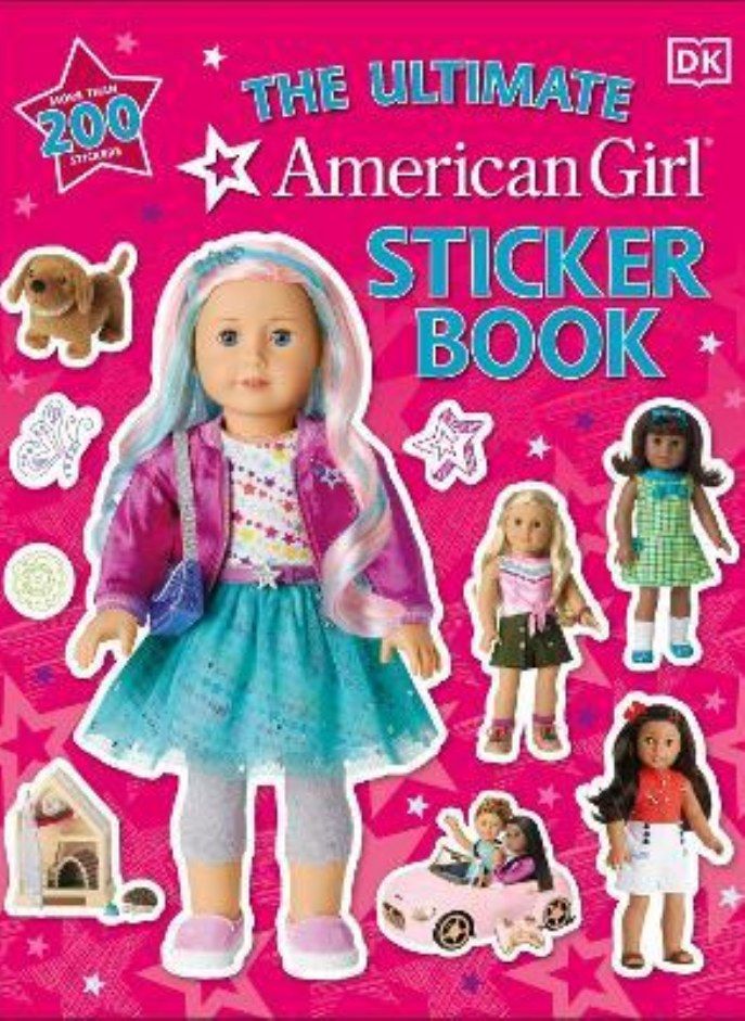 كتاب ملصقات American Girl Ultimate DK