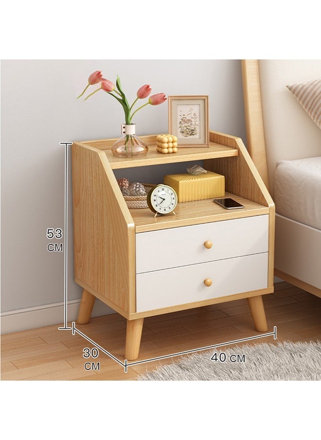 NKX - Home Bedside Storage Cabinet With Drawer And Shelf - Image 1