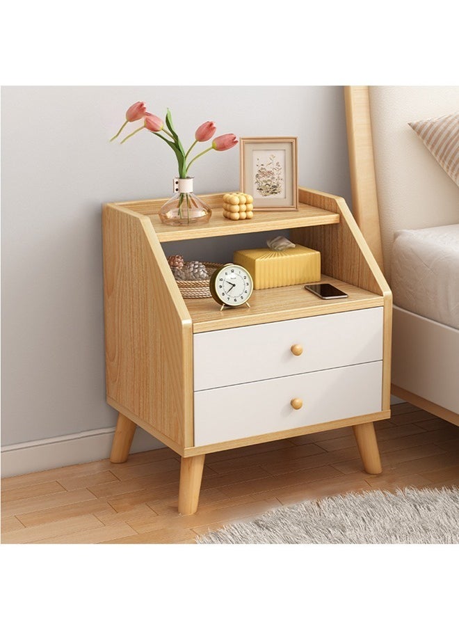 NKX - Home Bedside Storage Cabinet With Drawer And Shelf - Image 1