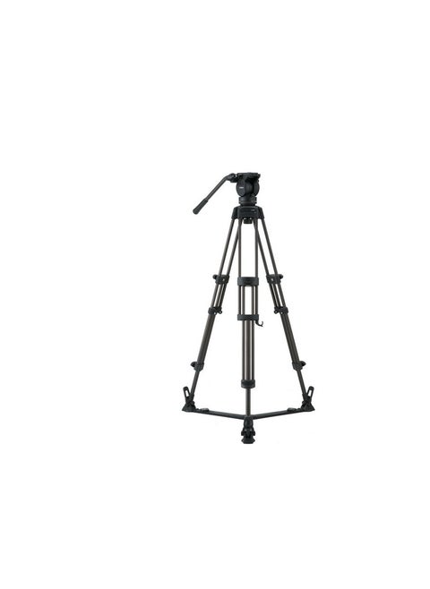 Libec LX5 Tripod With Pan and Tilt Fluid Head and Floor Spreader