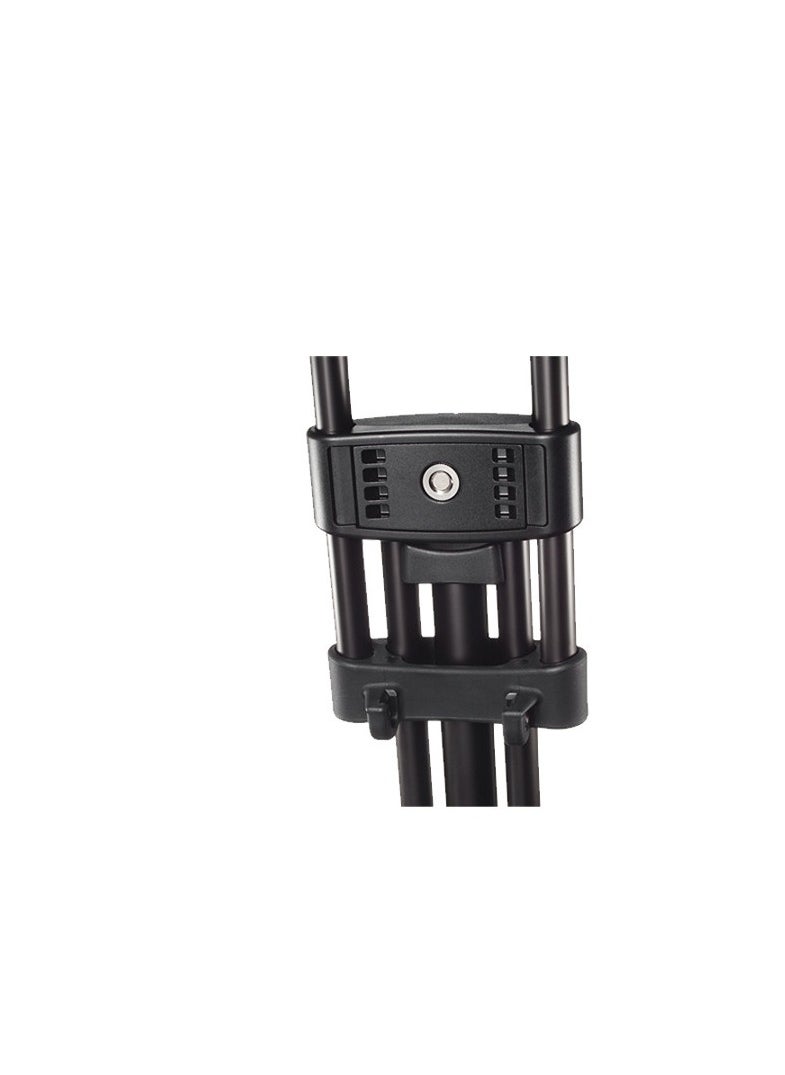 Libec - Libec LX5 Tripod With Pan and Tilt Fluid Head and Floor Spreader - Image 1