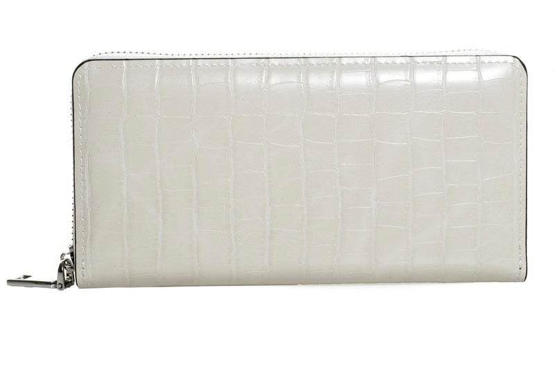 ketmart Women Wallet Zipper Long Purse | Cash, Mobile Phone, Credit Card Holder for Ladies and Girls, Large Capacity (off White) - Image 2