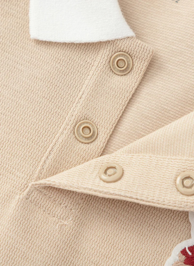 Balabala Toddler Boy Lapel Sweatshirt