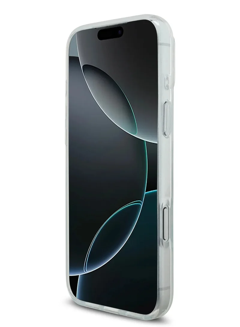 كارل لاغرفيلد جراب MagSafe لهاتف iPhone 17 Pro Max IML برأس كارل مطبوع / سهل التركيب / حماية من السقوط / تصميم نحيف / خفيف الوزن / غطاء خلفي - شفاف