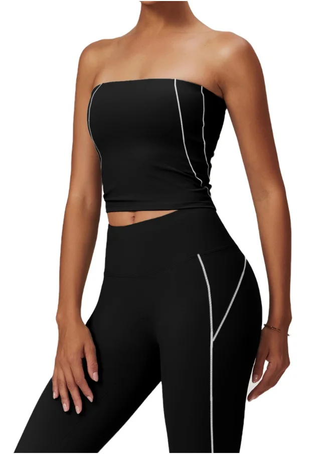 KAWN.YOGA Womens Sleeveless Crop Top