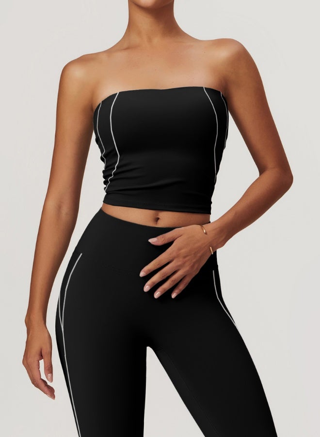 KAWN.YOGA Womens Sleeveless Crop Top  - Image 4