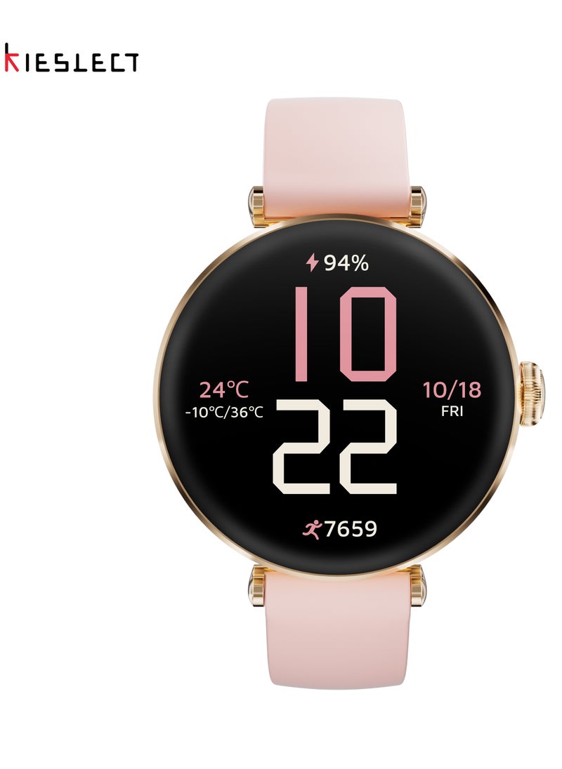 KIESLECT - Kieslect Lady Smart Watch Pura - 1.19" AMOLED, Dual Strap, BT5.2 Calling, 100+ Sports Modes, IP68 Waterproof - Image 1