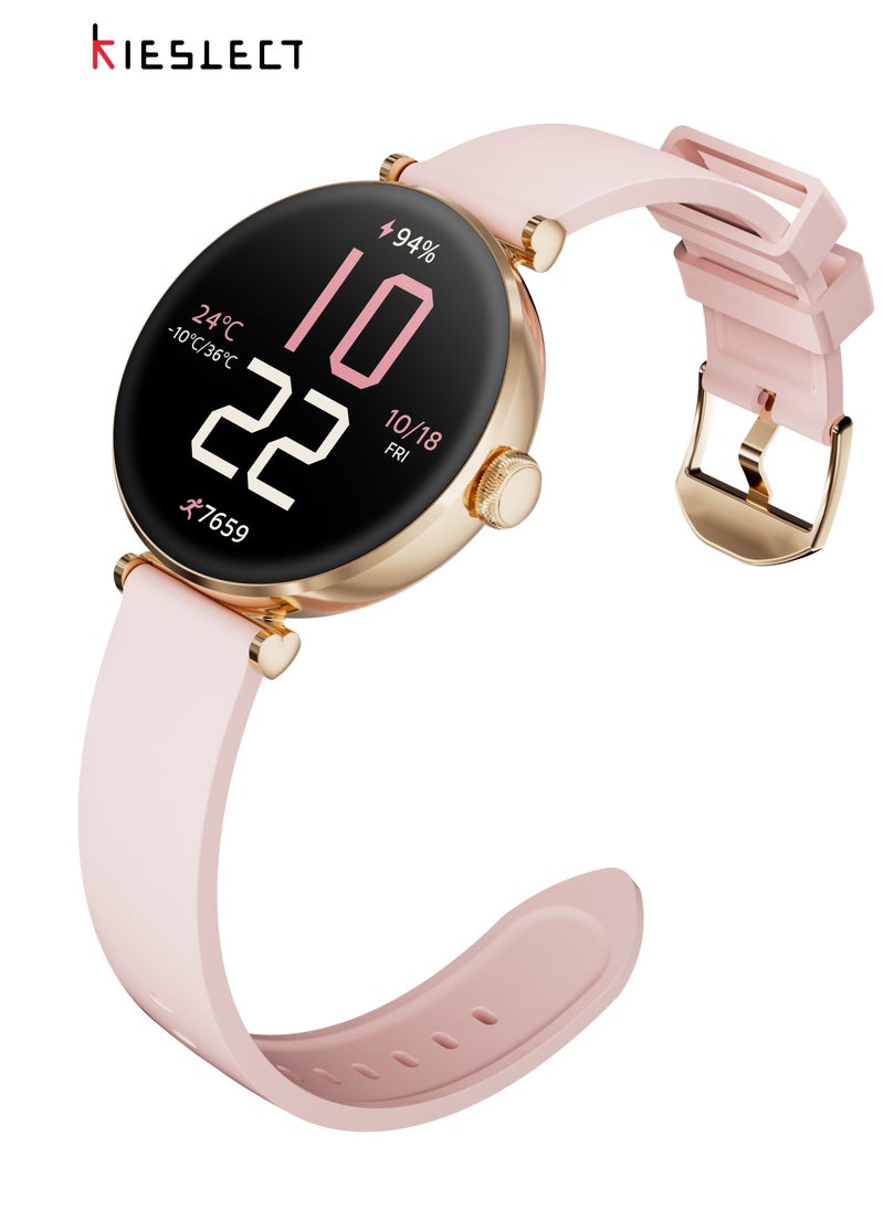 KIESLECT - Kieslect Lady Smart Watch Pura - 1.19" AMOLED, Dual Strap, BT5.2 Calling, 100+ Sports Modes, IP68 Waterproof - Image 1