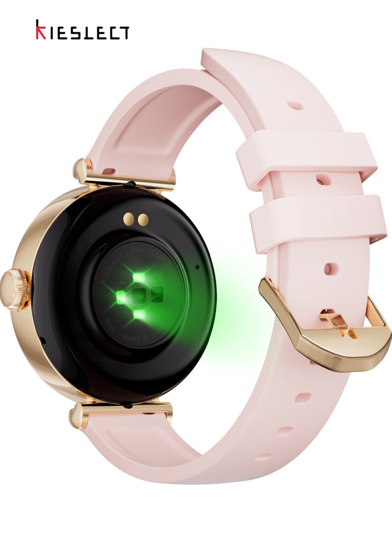 KIESLECT - Kieslect Lady Smart Watch Pura - 1.19" AMOLED, Dual Strap, BT5.2 Calling, 100+ Sports Modes, IP68 Waterproof - Image 1