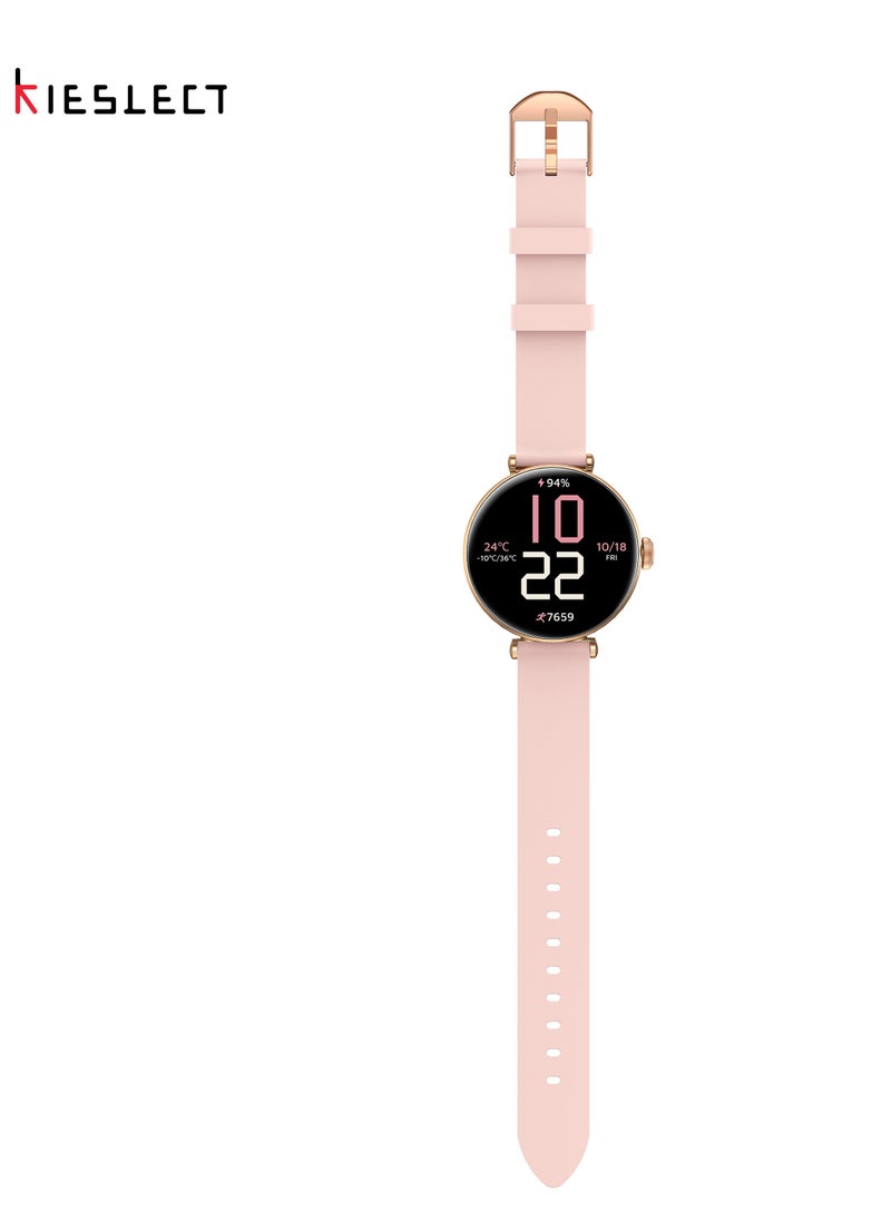 KIESLECT - Kieslect Lady Smart Watch Pura - 1.19" AMOLED, Dual Strap, BT5.2 Calling, 100+ Sports Modes, IP68 Waterproof - Image 1
