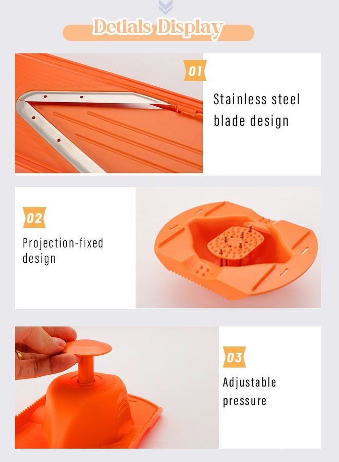 Multifunctional vegetable shredder, cutter, slicer and dicer tools, household kitchen cutting tools  - Image 4