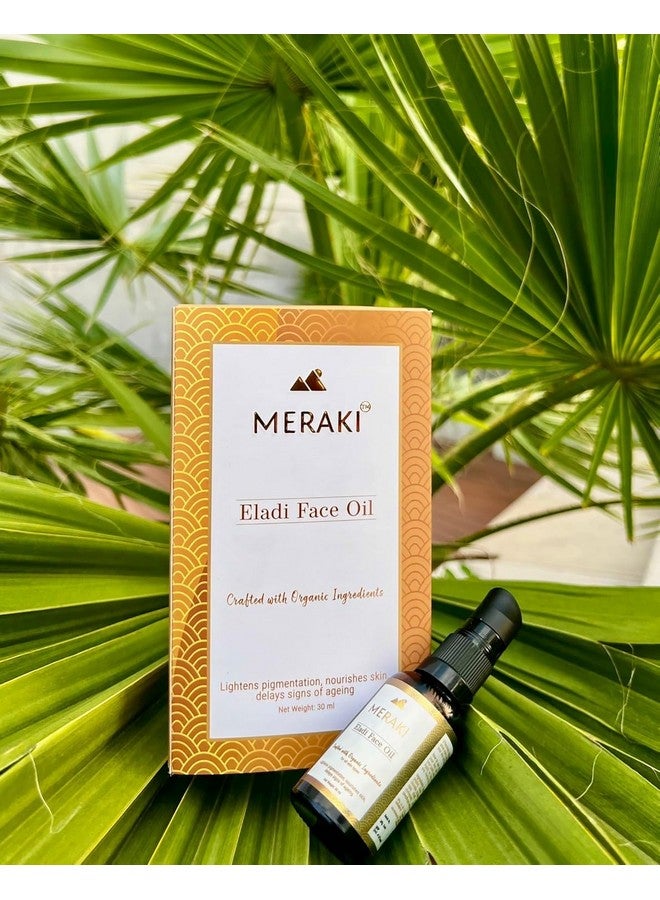 MERAKI Eladi Face Oil and Kumkumadi Face Oil Combo Pack - 30 ml Each | Ayurvedic Glow Serum for Radiant Skin | Natural Skincare for Face Brightening and Moisturization - Image 5