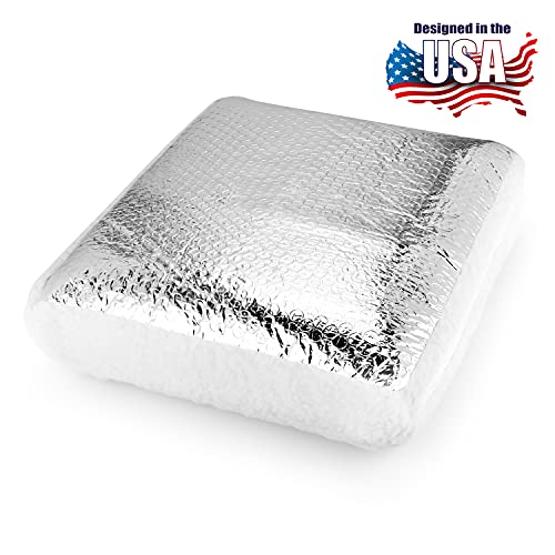 Camp'N 14" x 14" RV Vent Insulator - RV Skylight Insulator Universal Camper Skylight Cover and RV Insulation for Skylight - 1 Pack Camper Vent Insulator - Image 2