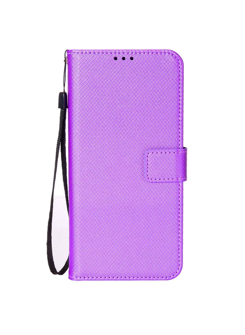 Realme C53 Case Cover PU Leather Flip Wallet Back Cover With Card Slots for Realme C53 Moblie Anti-scratches Anti-drops Anti-fingerprints Accessories Full Body Protection  - Image 1