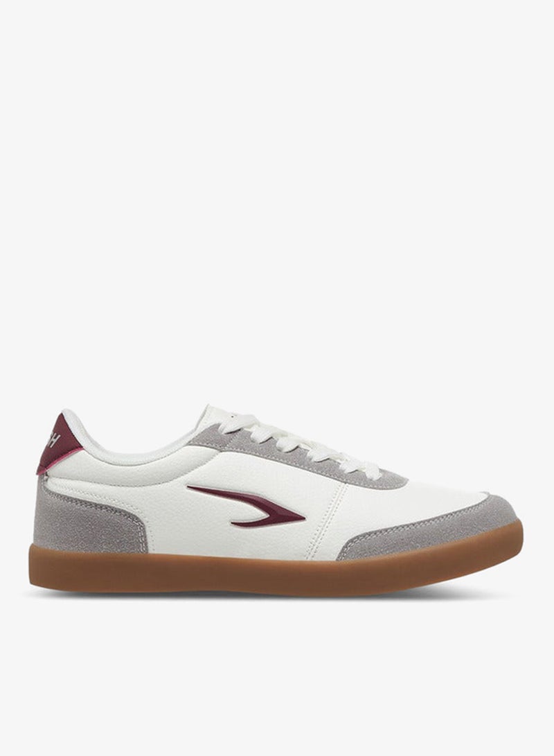 داش سنيكرز نسائي بتفاصيل شعار وإغلاق برباط - Image 1