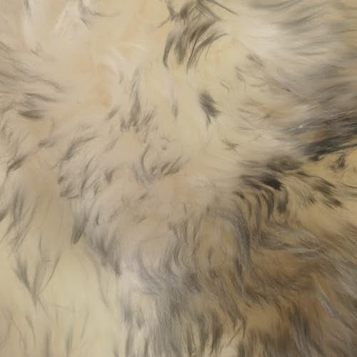 Gracefur A Pair Genuine Sheepskin Seat Covers, Long Wool Front Car Seat Covers, Easy to Install, Airbag Compatible Universal Fits Seat Covers for SUV, Trucks, Cars (Grey) - Image 2