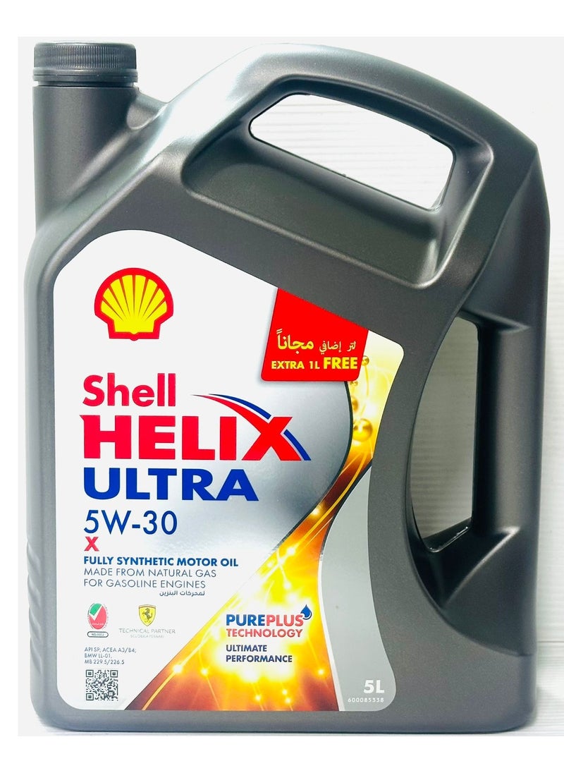 Shell - Helix Ultra 5W30 Fully Synthetic Engine Oil 5Ltr - Image 1